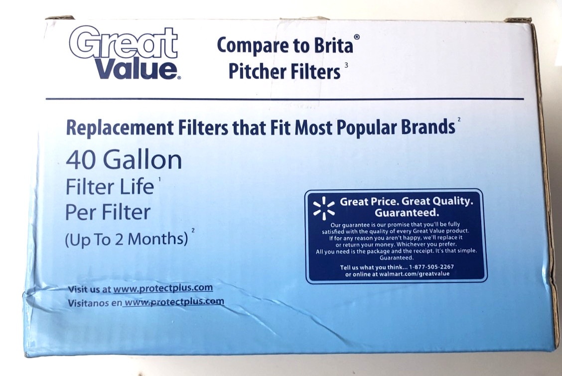 Great Value Lot Of 5 Pitcher Filters For Most Popular Made in USA New Sealed