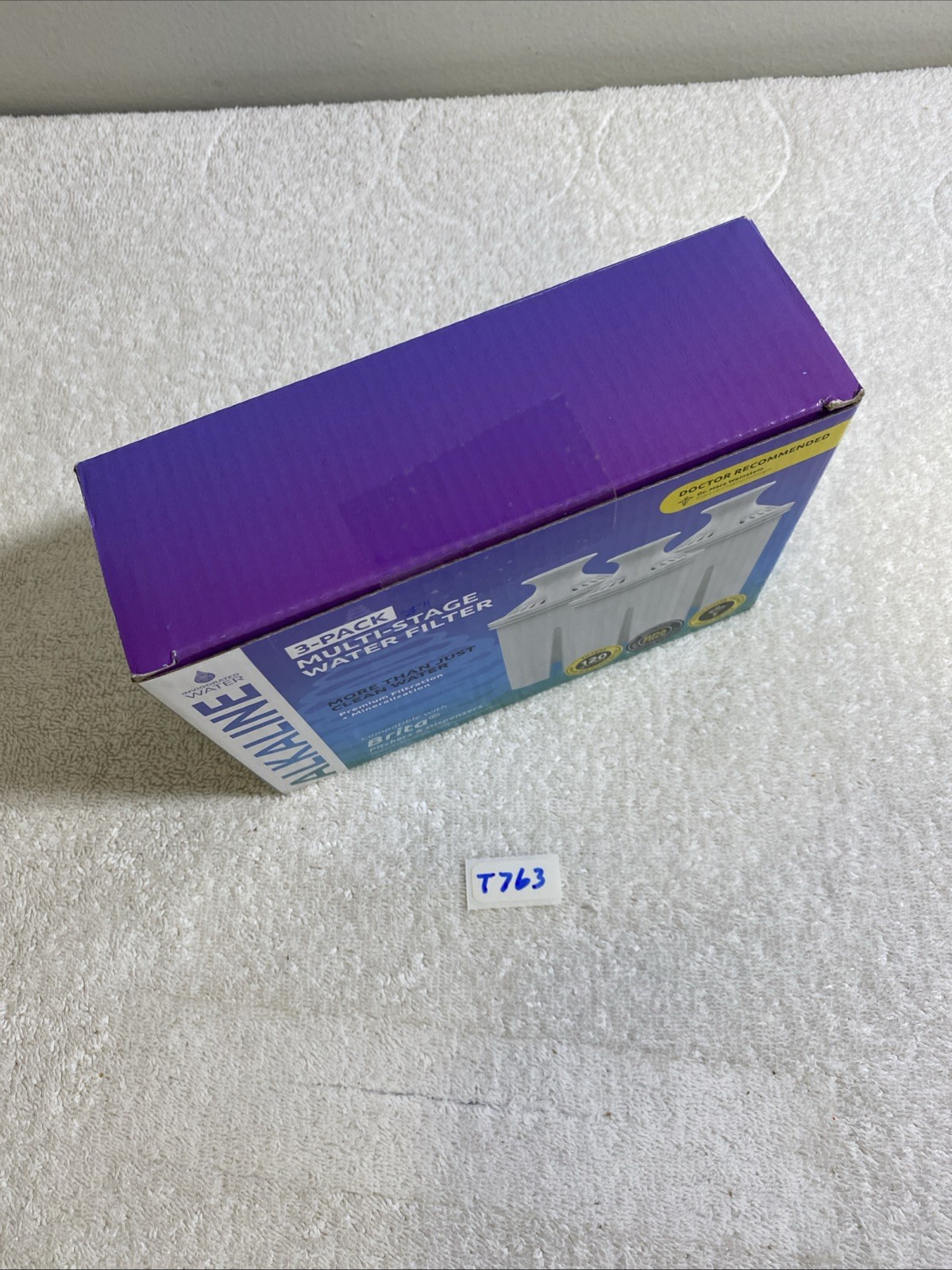 New 3 Pack Invigorated Water Alkaline Water Filters, (T763) New, Free Shipping