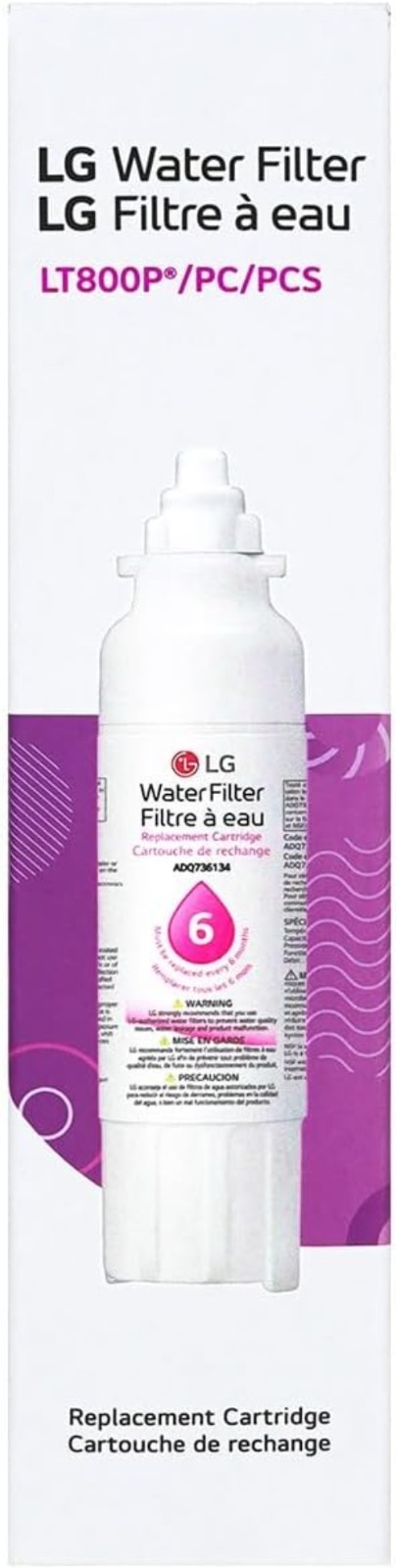 Carbon Fiber Refrigerator Water Filter 6 200 Gallon Capacity Safe Drinking