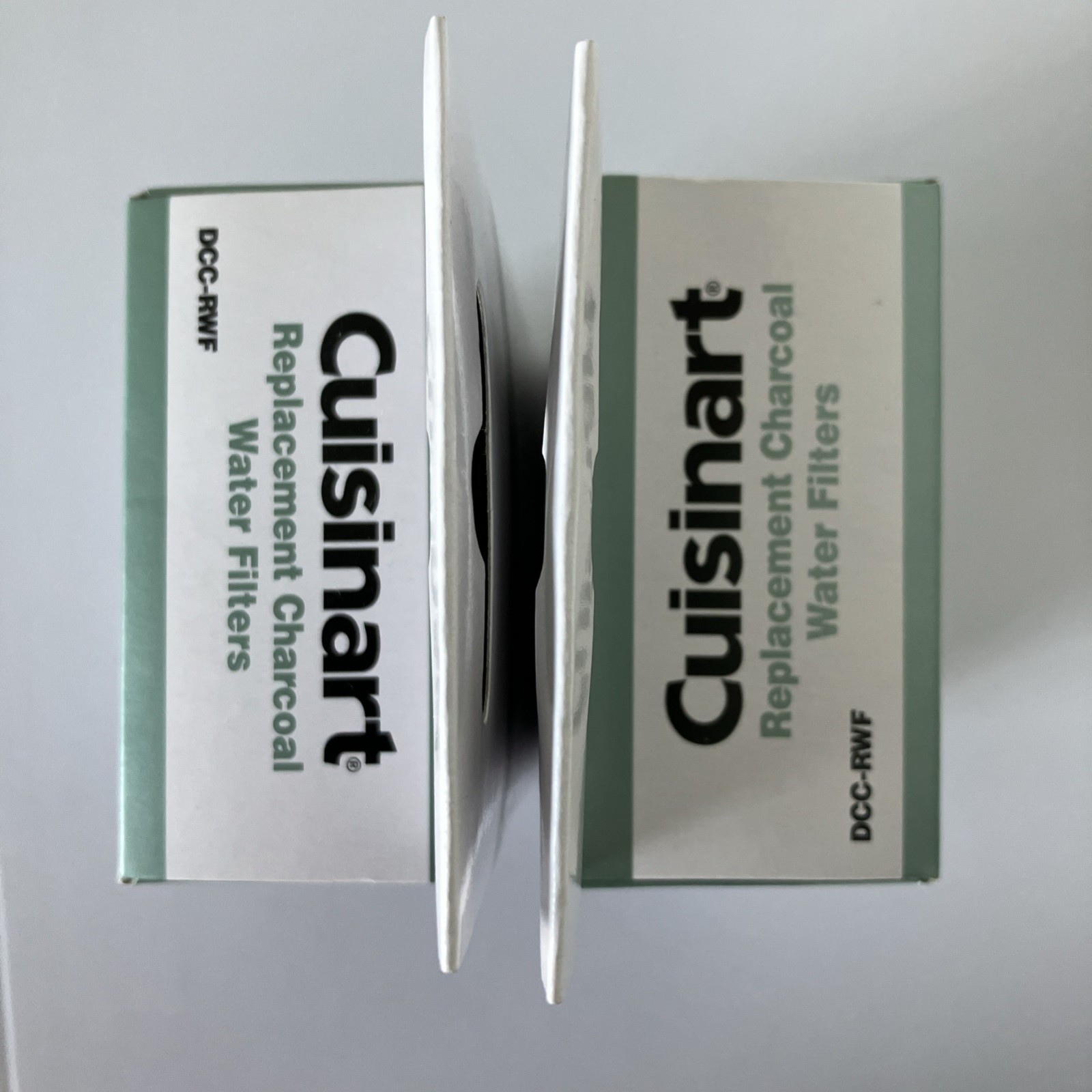 LOT OF 2 PACKS Cuisinart Replacement Charcoal Water Filters 2 per box = 4 total