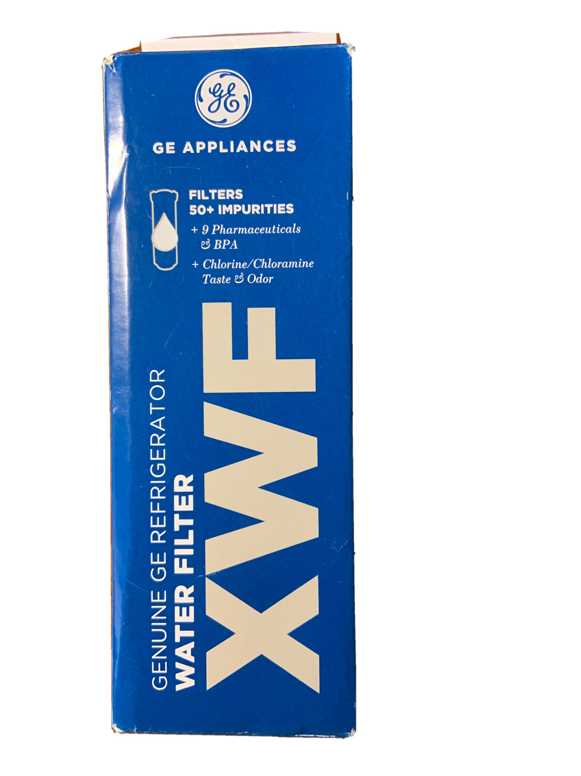 XWF Refrigerator Water Filter for GE Brands Side-By-Side and French Doors New