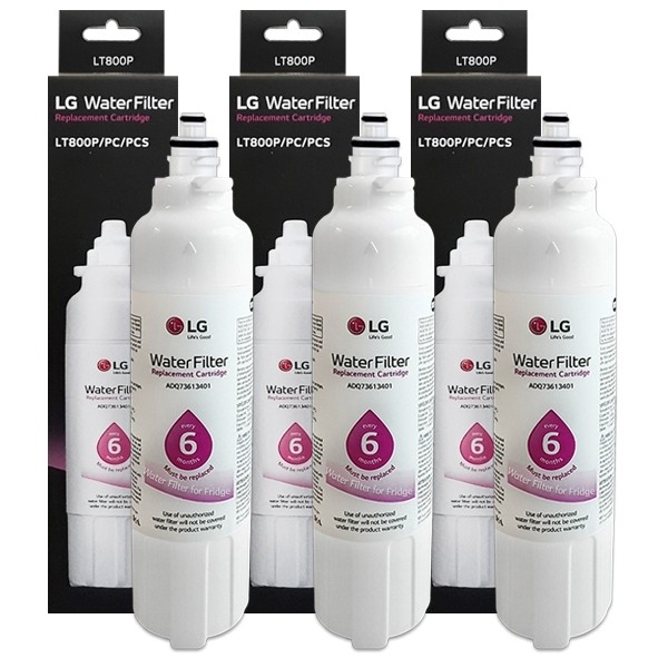3PCS LG LT800P Refrigerator Replacement Water Filter New Sealed fit ADQ736134