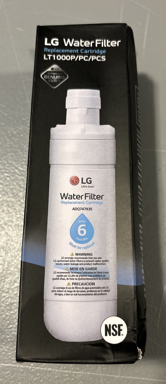 LG LT1000P 6Month / 200Gal Capacity Replacement Refrigerator Water Filter…