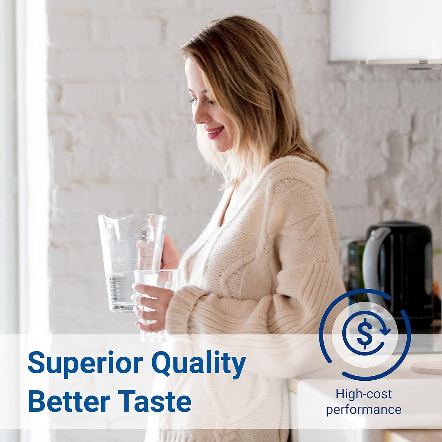 AQUA CREST 644845 Refrigerator Water Filter Replacement for Bosch® Ultra Clarity