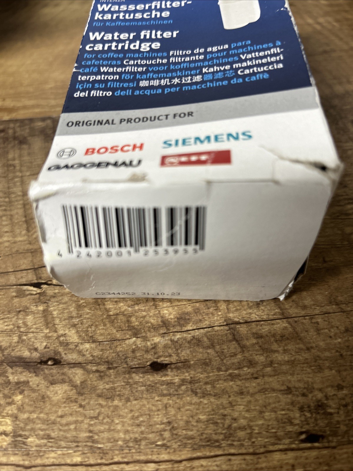 Bosch Brita Intenza 17000705 Water Filter for Coffee Machines ~FAST FREE SHIP