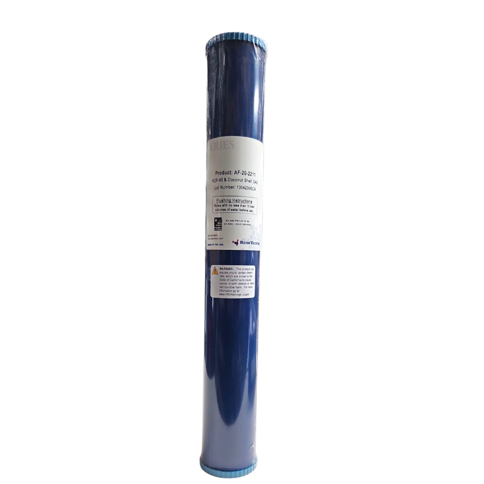 Aries KDF-85/GAC (1lb) Filter Cartridge ( AF-20-2211 ) 2.5″x20″