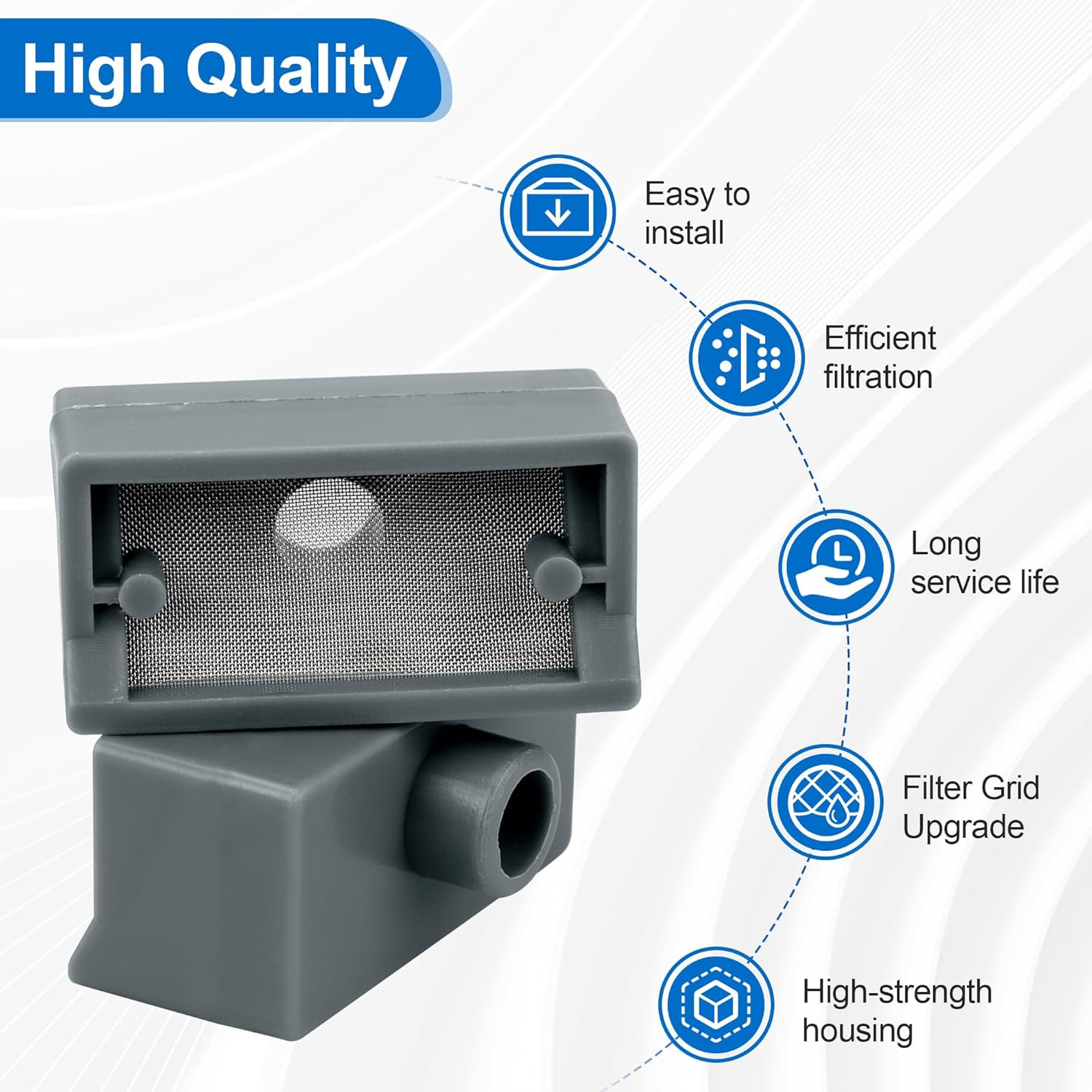 Ice Maker Filter Piece Fit for GE Profile Opal 2.0 Nugget Ice Maker and for Opal