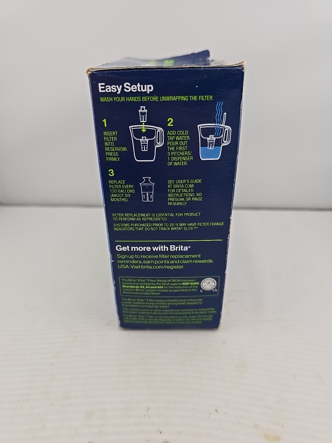 Brita Longlast Replacement Filters for Pitchers Dispensers – 2 Count