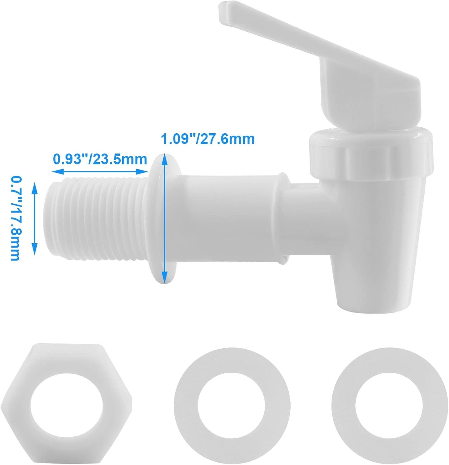 2 Pcs BPA-Free Replacement Cooler Faucet Water Bottle Jug, Water Dispenser Tap S