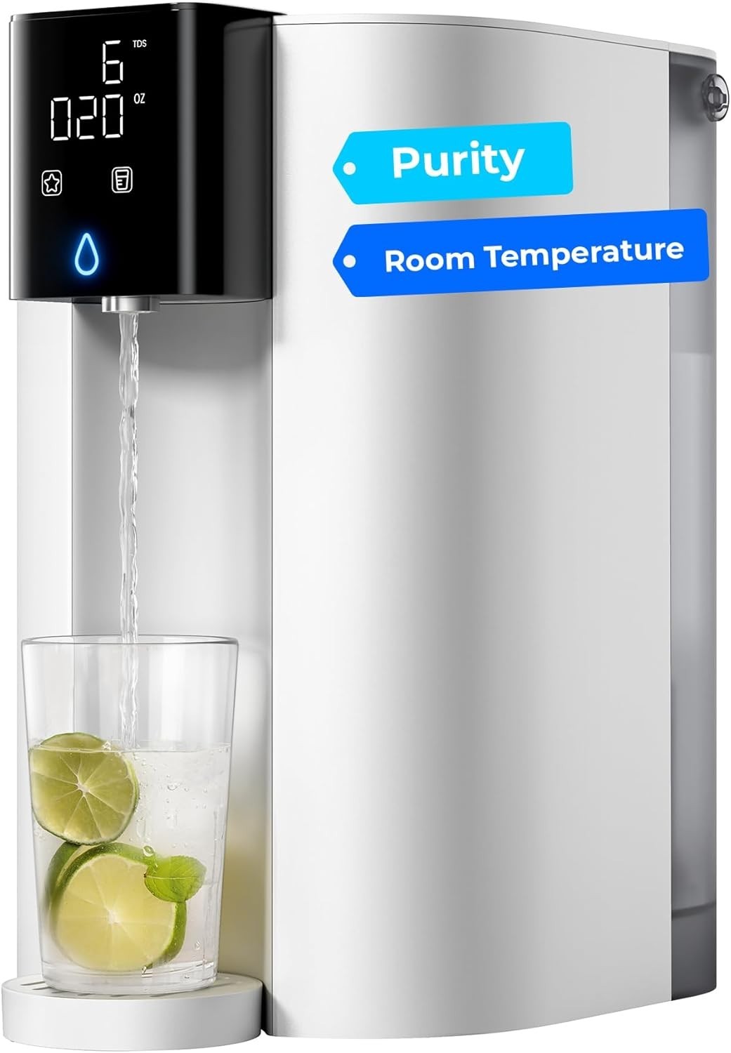 Waterdrop WD-C1S Countertop Reverse Osmosis System, NSF/ANSI 58 & 372 Certified