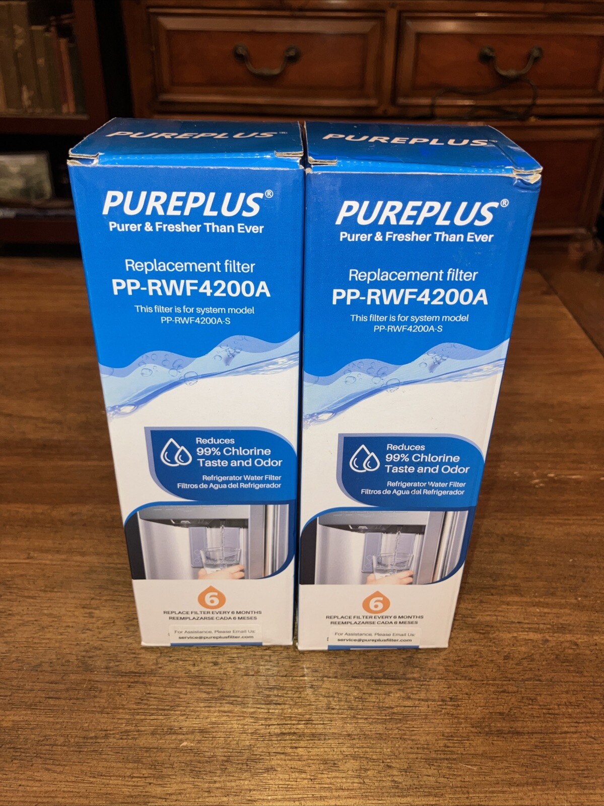 PUREPLUS Replacement Water Filter No. 6 PP-RWF4200A (2 packs) New