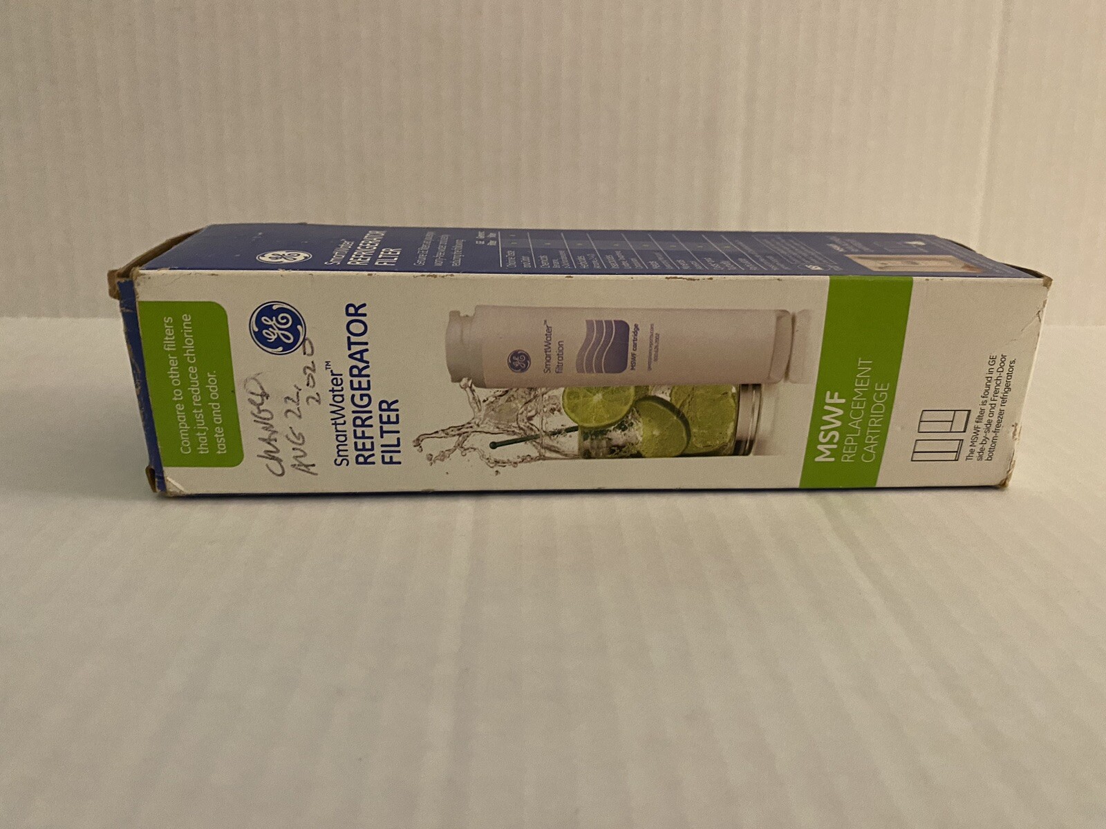 GE SmartWater Refrigerator Filter MSWF Replacement Cartridge ~