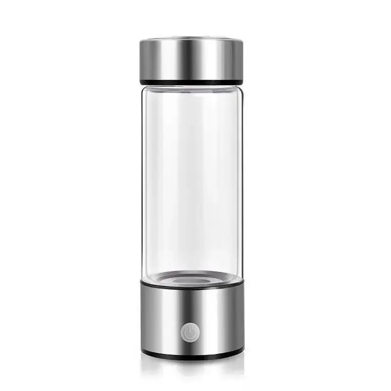 Hydrogen Rich Water Bottle Electric Generator Dual Chamber Cup US