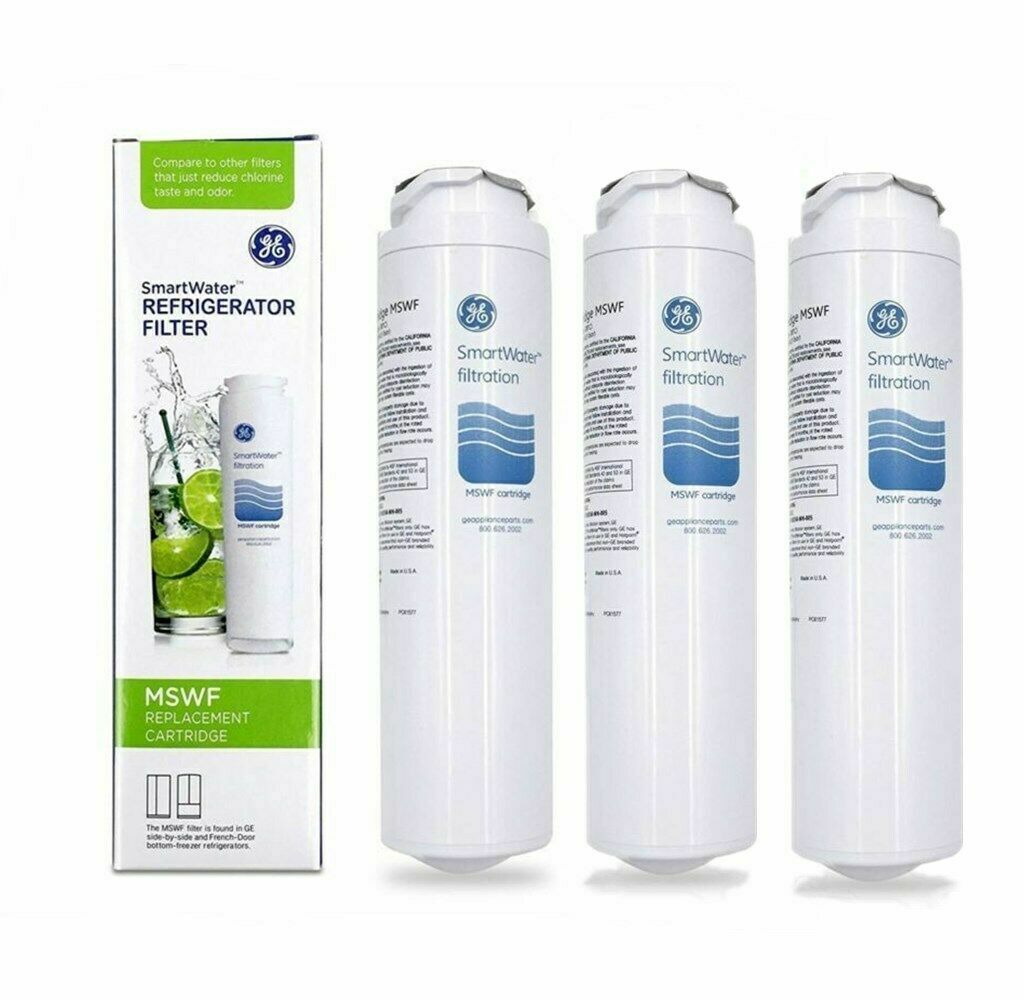 3PK OEM MSWFP Replacement For GE MSWF MSWFP SmartWater Refrigerator Water Filter