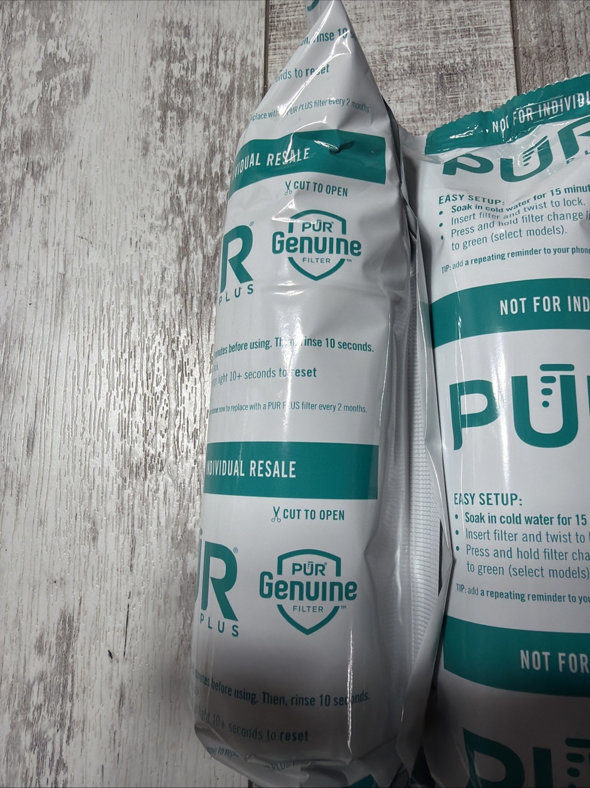 2PK Genuine PUR PLUS PPF951K Replacement Pitcher Filter Reduce Lead Sealed