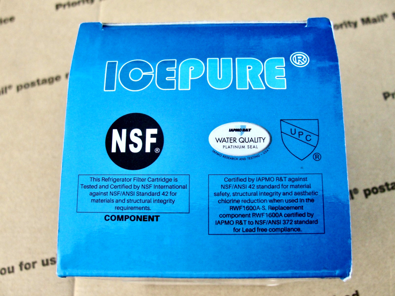Icepure For Whirlpool EDR7D1 Maytag UKF7003, RWF1600A Water Filter FREE SHIPPING