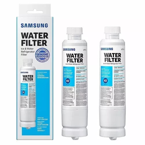2 PACK New Genuine Samsung DA29-00020B HAF-CIN/EXP Refrigerator Water Filter