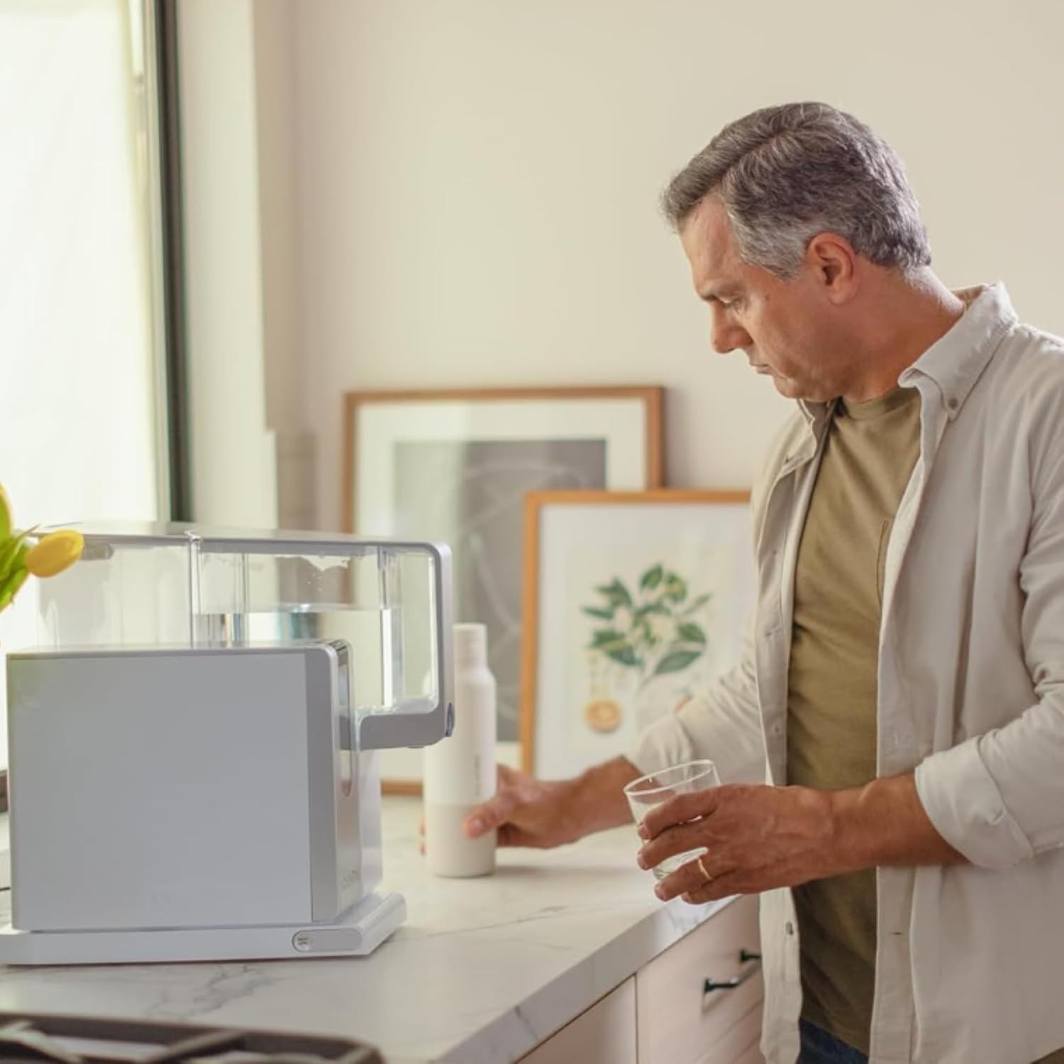 Compact Stage III Reverse Osmosis Filter for Aquatru Classic, Under Sink Models