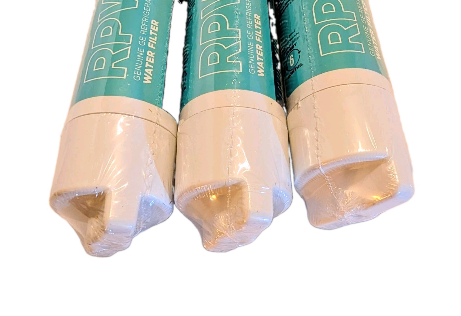 GE RPWFE Water Filter Refrigerator 3 Sealed OEM Fridge Replacement Filters Boxed
