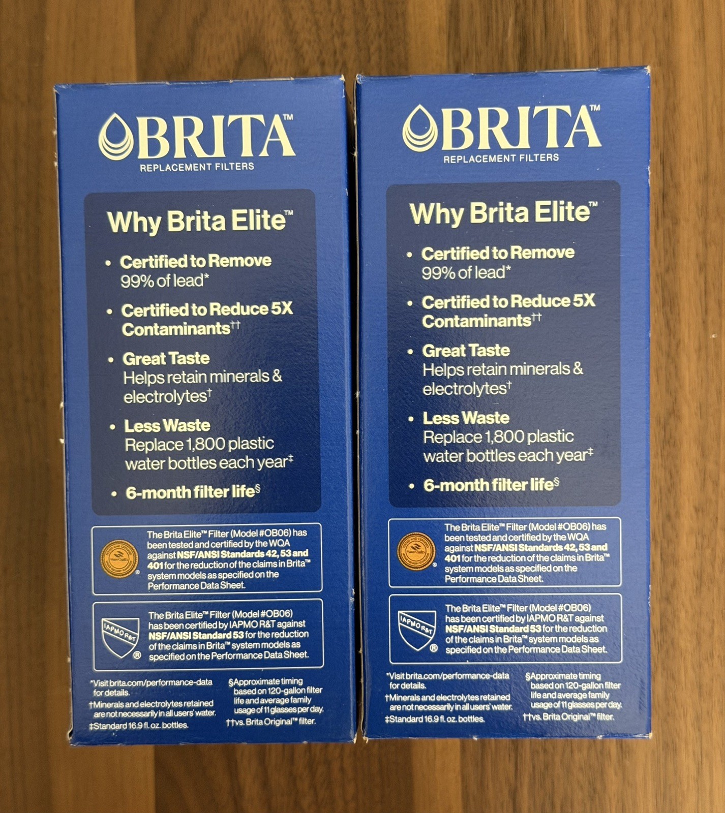 Brita Elite Longlast Replacement Filters for Pitcher Dispensers – 2 Count – NIB
