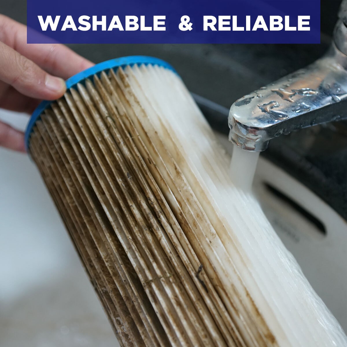 25 Pack 10″x2.5″ Whole House System Pleated Sediment Water Filter 5/20/50 Micron