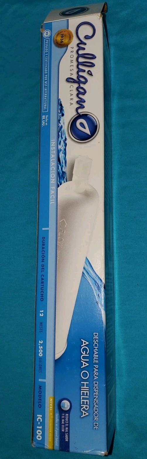Genuine Culligan IC-100A Ice Maker Inline Filter – White FREE SHIPPING Culligan