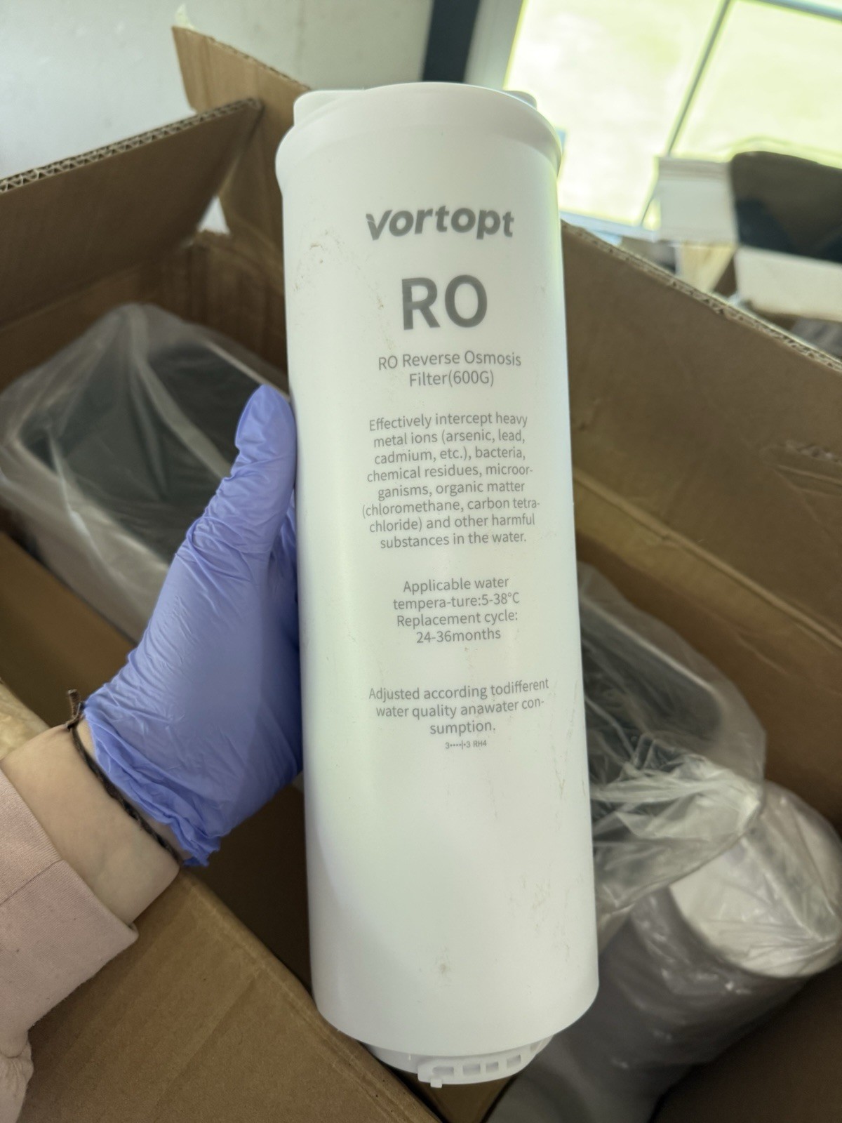 Tankless RO Reverse Osmosis System Under Sink 800 GPD Water Filter Kit