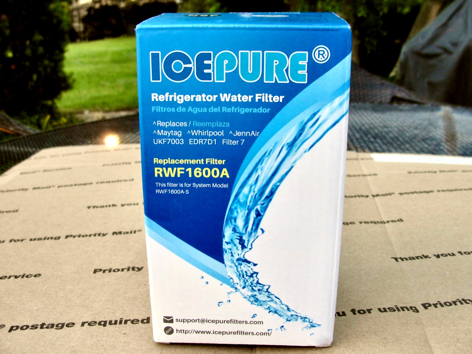 Icepure For Whirlpool EDR7D1 Maytag UKF7003, RWF1600A Water Filter FREE SHIPPING
