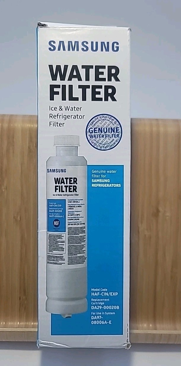 Samsung OEM DA29-00020B HAF-CIN/EXP Refrigerator Water Filter For DA97-08006A-E