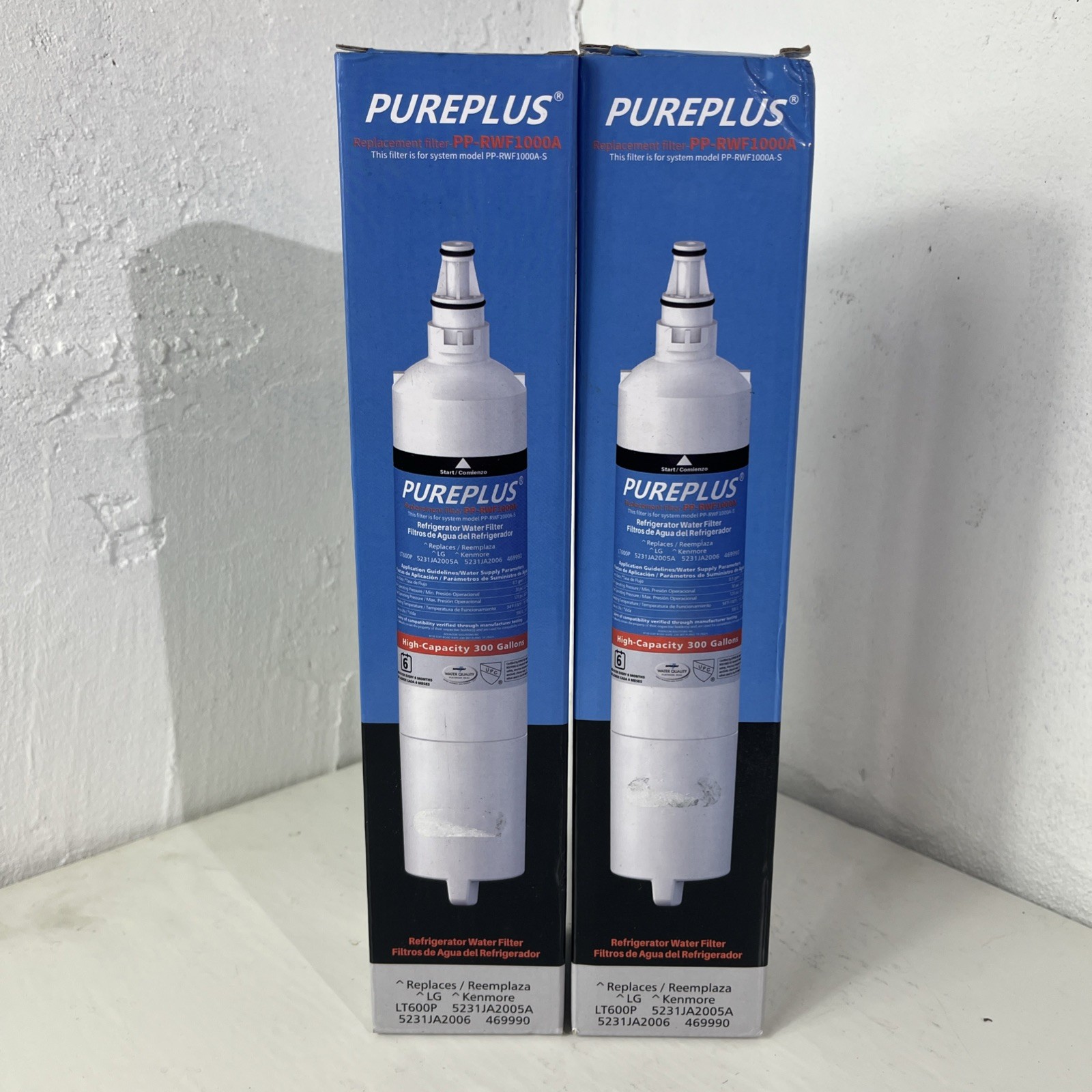 Pureplus Refrigerator Replacement Filter PP-RWF1000A-S / LT600P / 469990 New 2