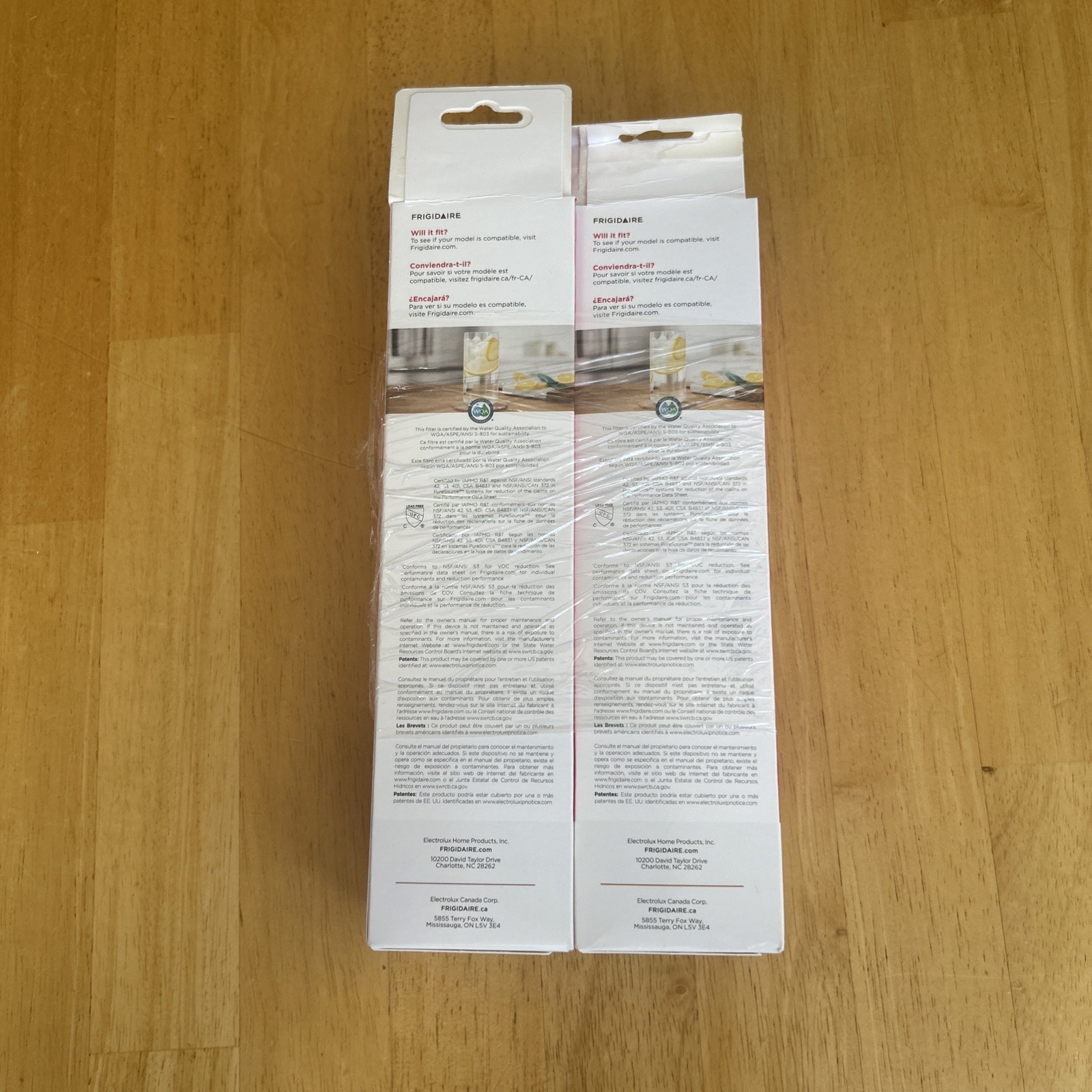 Frigidaire WF3CB Refrigerator PureSource 3 Water & Ice Filter 2 Pack NEW