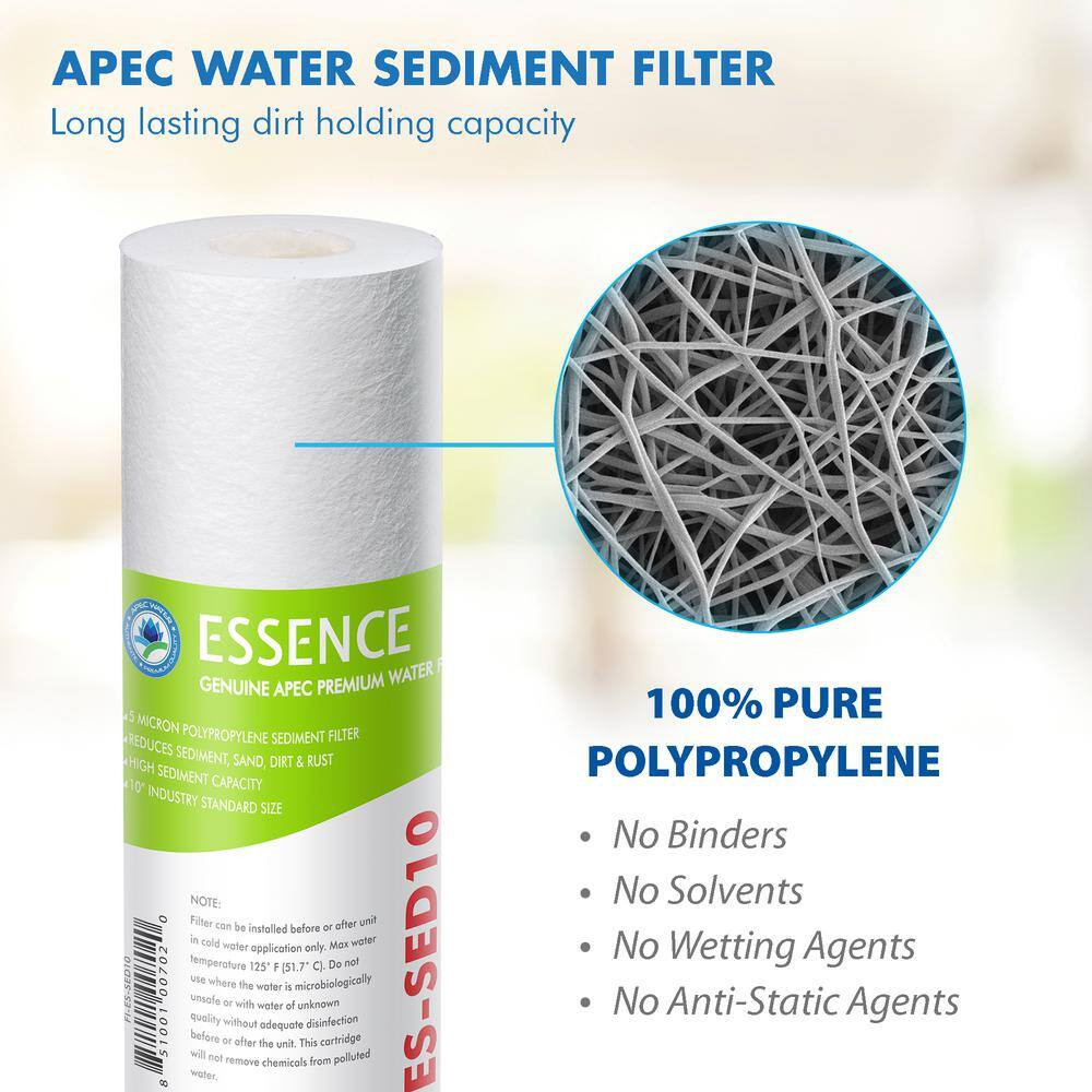 Essence 10 In. Standard Capacity 3-Stage Replacement Pre-Filter Set