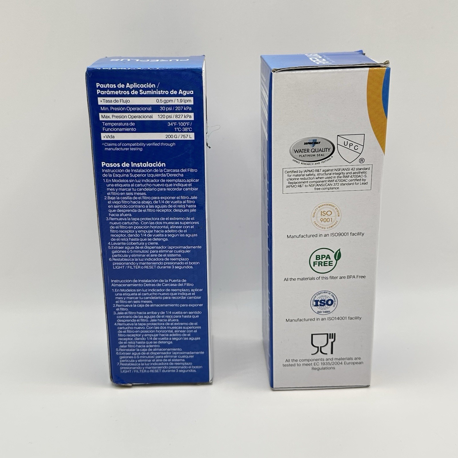 (2) IcePure RWF4700AC Water Filter for Samsung – White