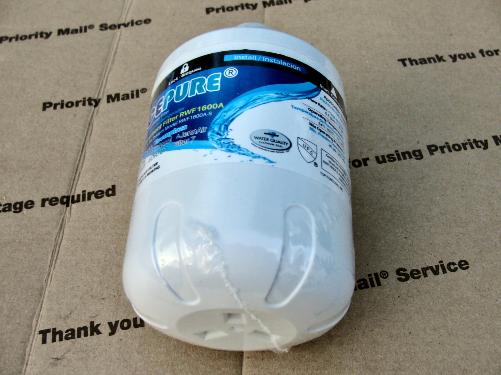 Icepure For Whirlpool EDR7D1 Maytag UKF7003, RWF1600A Water Filter FREE SHIPPING
