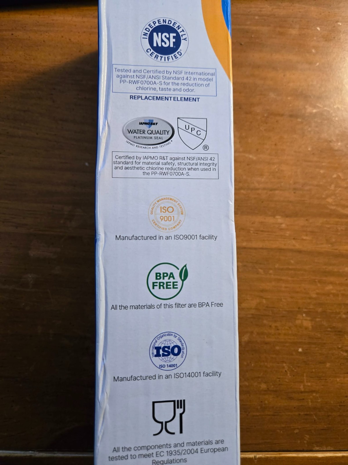 PurePlus PP-RWF4200A Refrigerator Water Filter Replacement Blue White Box NEW