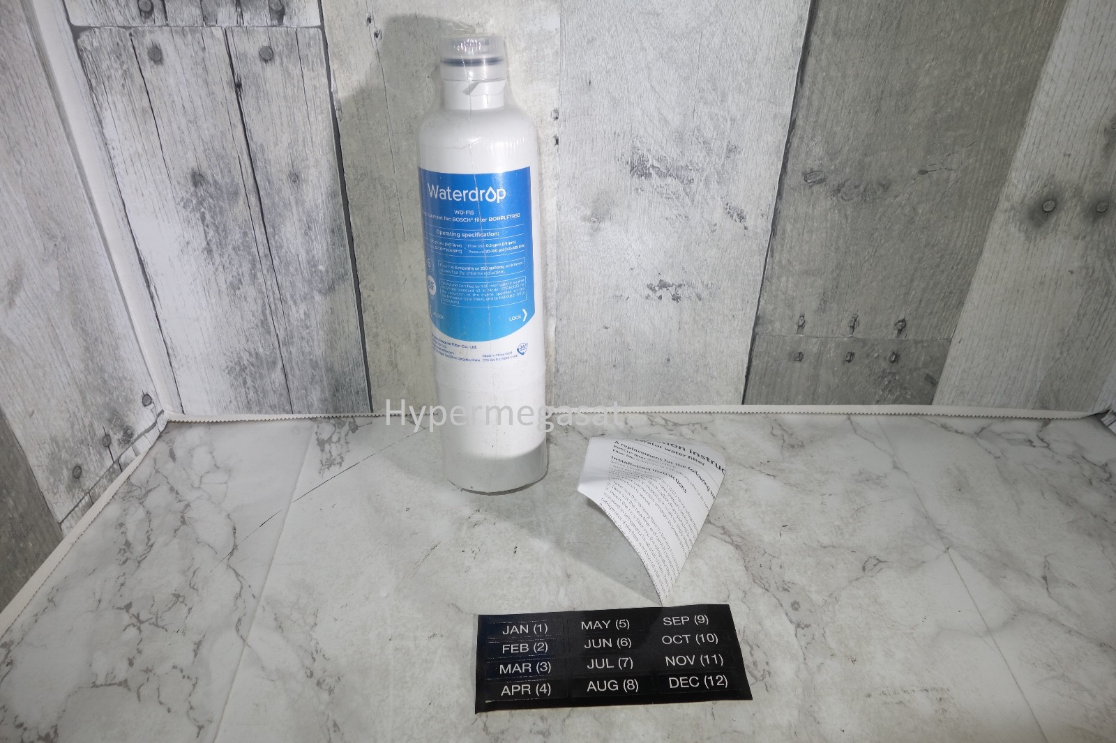 Waterdrop WD-F15 Water Filters Refrigerator for Bosch BORPLFTR50 NEW, SEALED