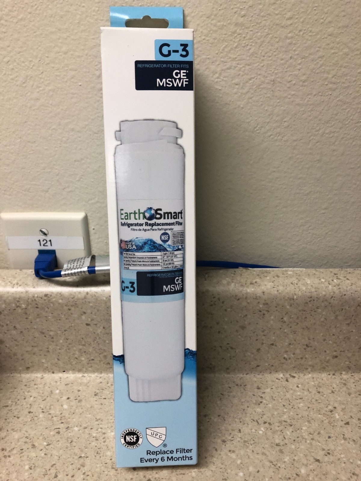 EarthSmart G-3 Refrigerator Replacement Filter For GE MSWF