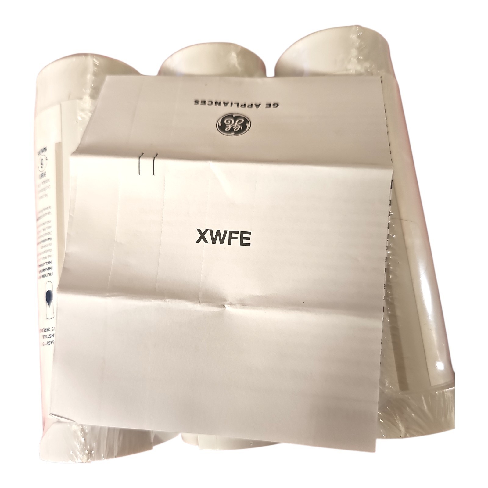 3 X Genuine GE XWFE Refrigerator Filters Sealed In a 3-Pack Box