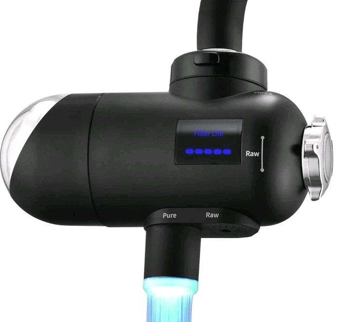 HOMELODY 3.0 Water Filter for Sink Faucet – Upgraded LED Display 3000-4000L