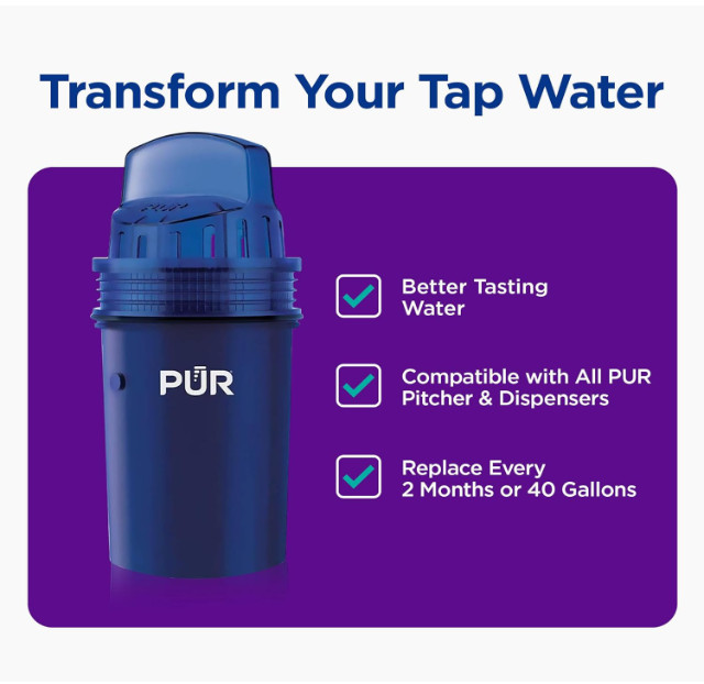 PUR PPF900Z Replacement Water Filters for PUR Pitcher 4-Count NEW SEALED