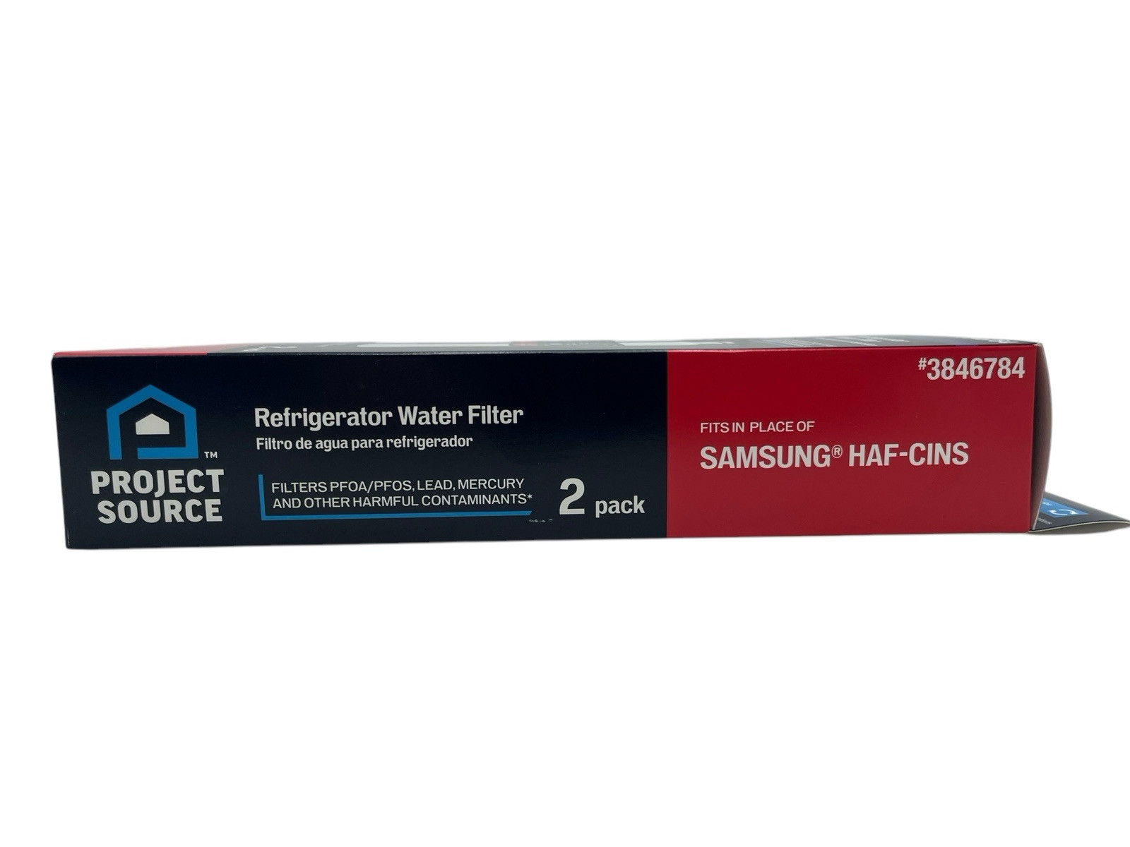 Project Source 2-Pack 6-Month Twist Refrigerator Water Filter S-2-2 #3846784