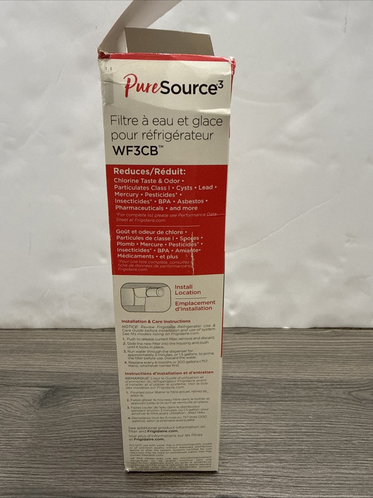 Frigidaire WF3CB Puresource3 Refrigerator Water Filter – White