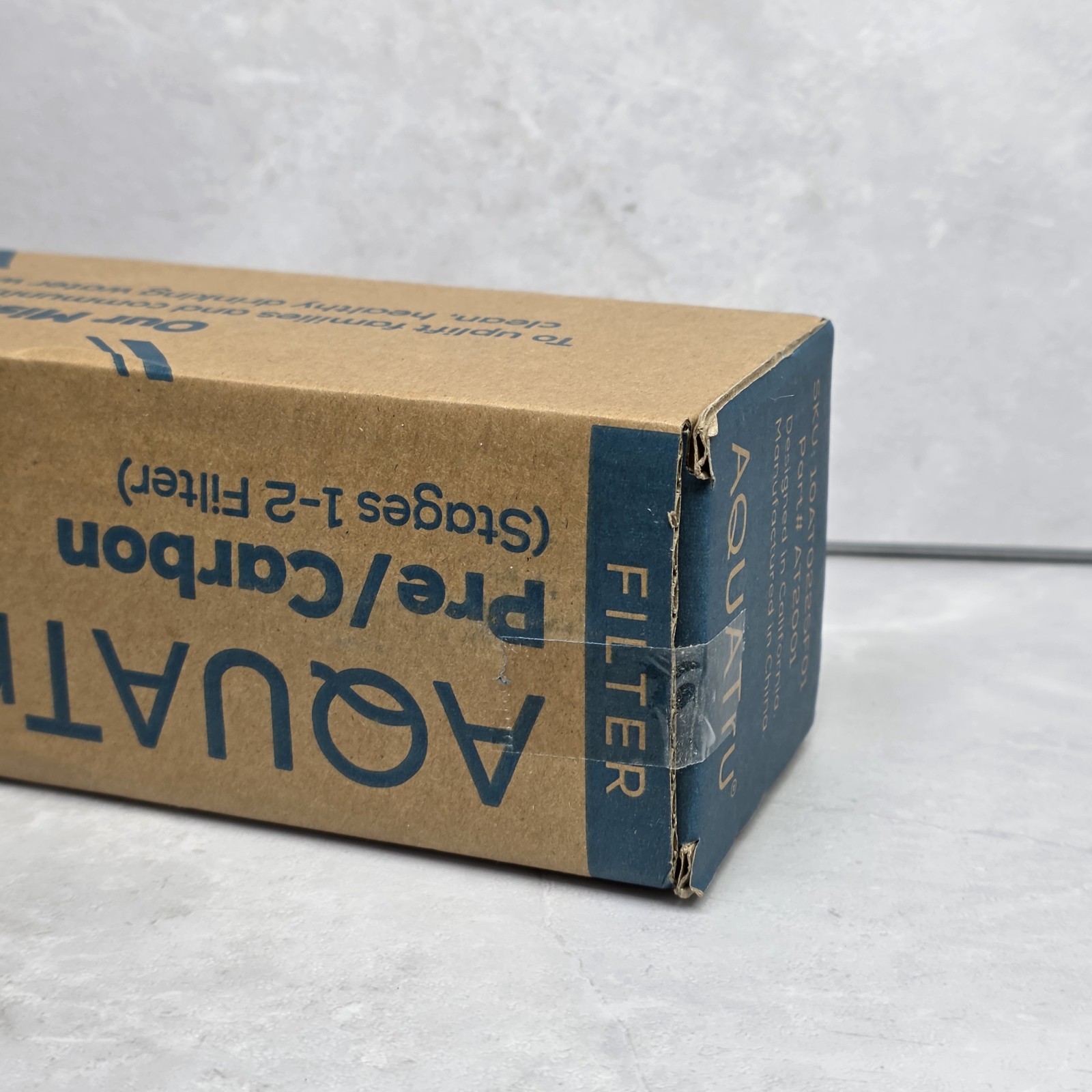 AquaTru Pre Carbon Water Filter Stages 1-2 Filter AT2001 Sealed Filter New