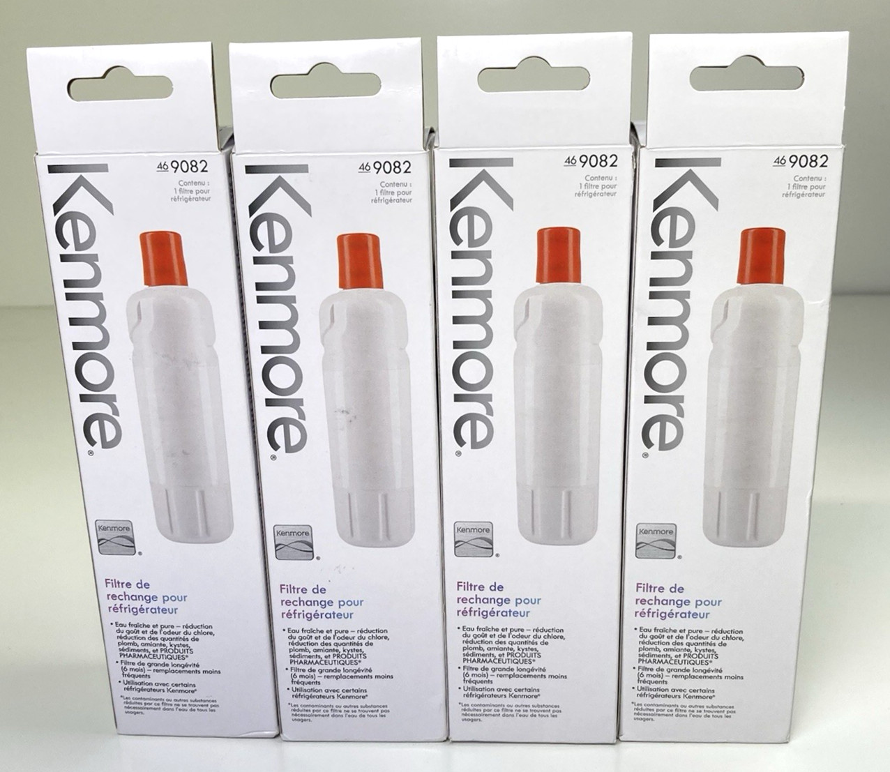 4- New, 9082 Replacement Refrigerator Filter Kenmore 46-9082,46-9903, Free Ship