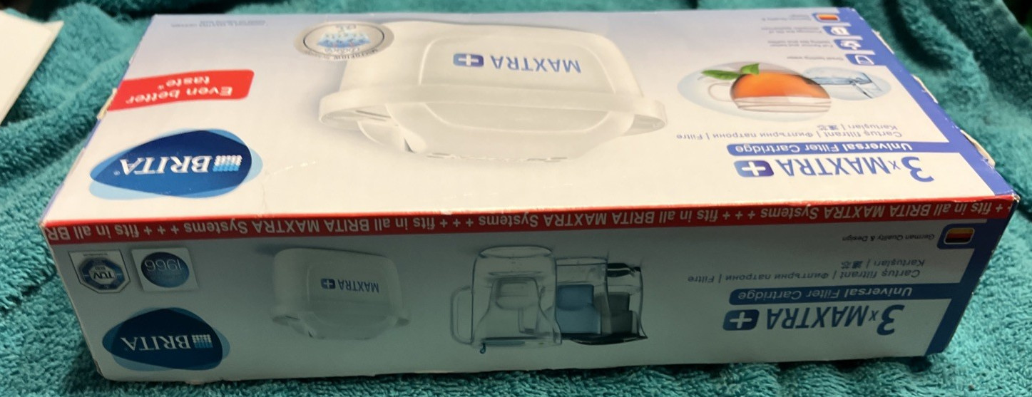 BRITA MAXTRA+ Water Filter Pitcher Cartridges Pack Of 3