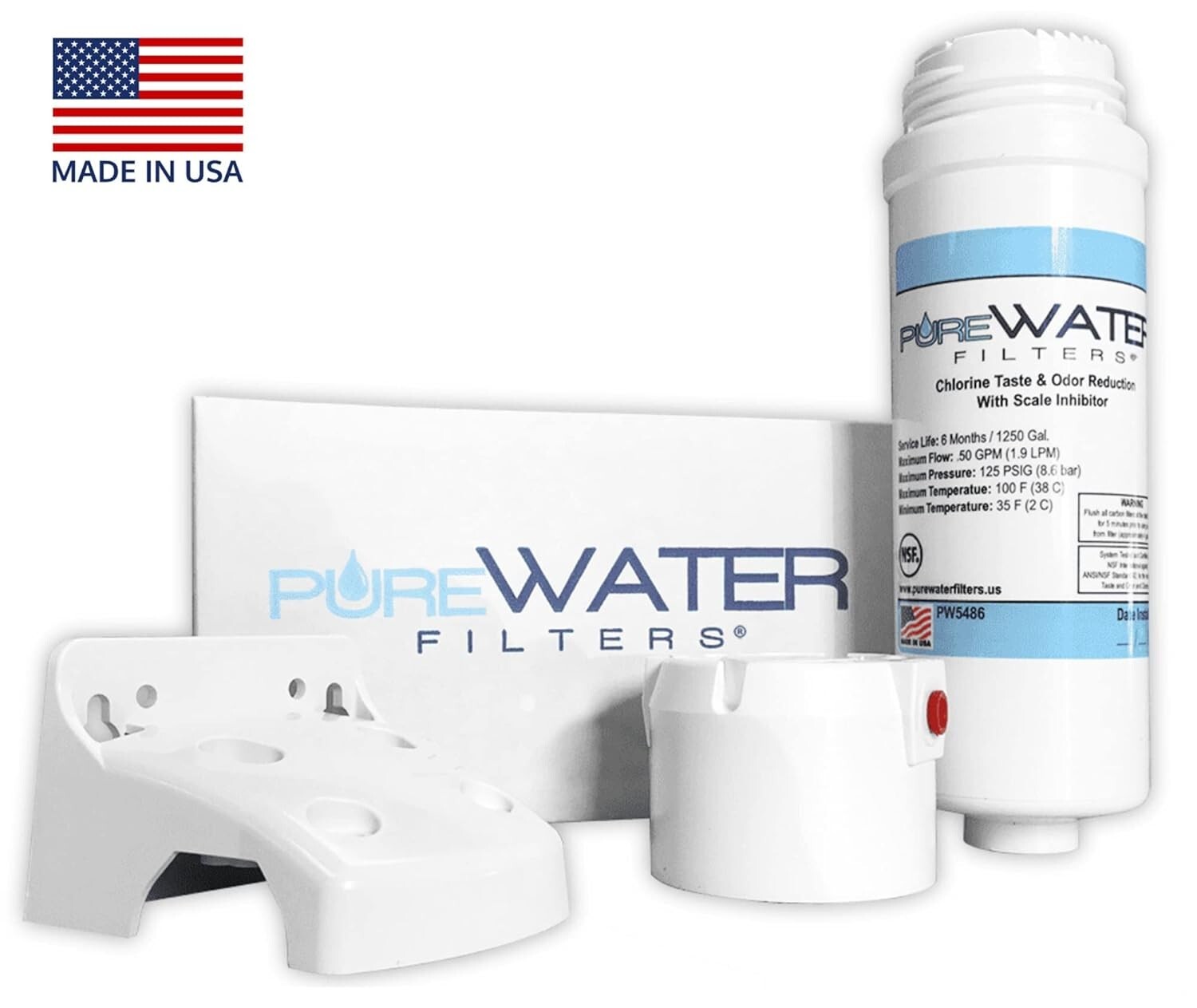 Regular KQ Water Filter Kit for Keurig Commercial Plumbable Single Serve Brewers