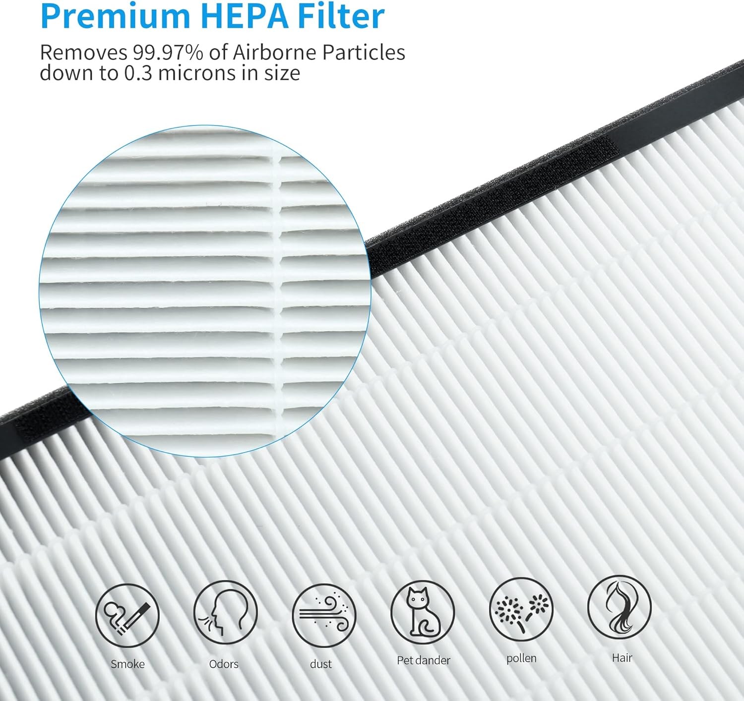 2 Packs Airmax 8L 3 in 1 Blue Ultra Filter Filter Compatible with Okaysou