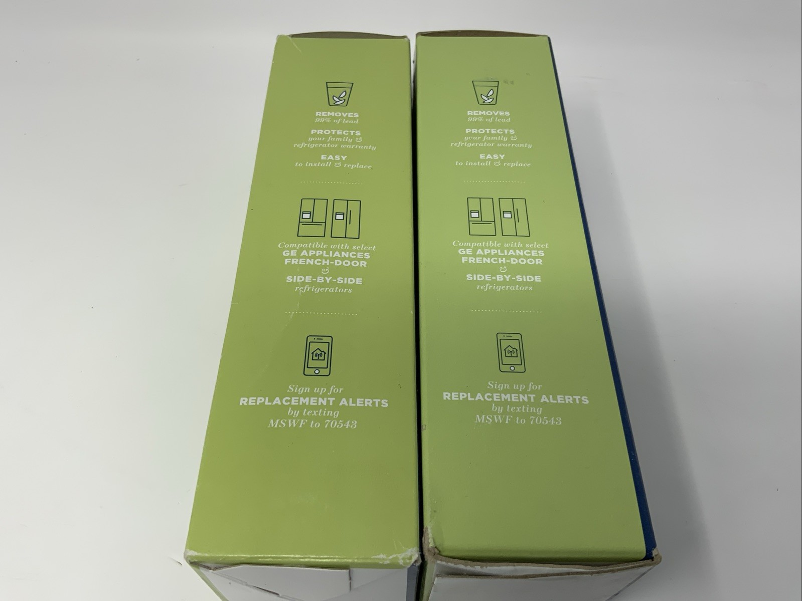 Lot Of 2 GE MSWF Refrigerator Water Filter Cartridge SmartWater Genuine NEW