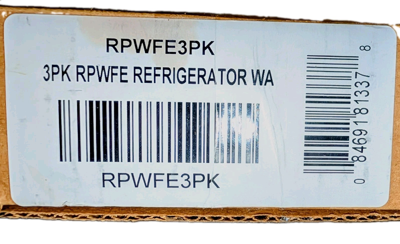 GE RPWFE Water Filter Refrigerator 3 Sealed OEM Fridge Replacement Filters Boxed