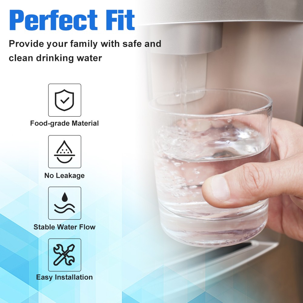 2Pieces BORPLFTR50 Replacement for Bosch Ultra Clarity Pro WFC100MF Water Filter